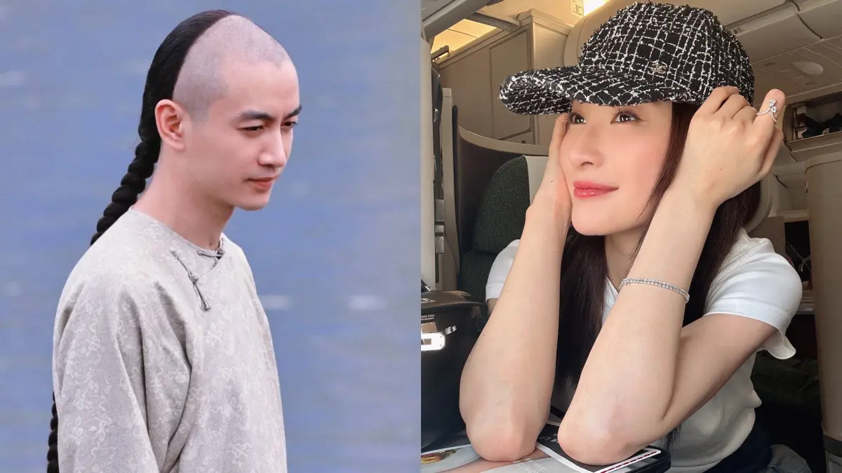 ▲陳曉不甩與陳妍希的「婚變風波」勤奮投入拍新劇！同劇香港女星曝光他最新近況，引起關注。（圖／微博、林夏薇微博）