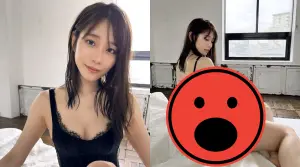 河北彩花腿根「領域全開」！開到胸部下面　9萬人看光傻眼噴鼻血
