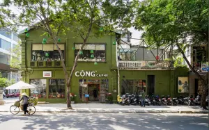 越共咖啡(CỘNG CÀ PHÊ)在越南有著唯美的外觀。(圖/翻攝CỘNG CÀ PHÊ官網) ▲越共咖啡(CỘNG CÀ PHÊ)在越南有著唯美的外觀。(圖/翻攝CỘNG CÀ PHÊ官網)
