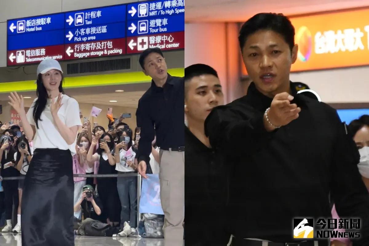 ▲邊佑錫近期因為「保鑣保護過當」引起爭議；而金智媛（左）的保鑣「寵粉行為」意外掀起討論。（圖／記者陳雅蘭、林調遜攝）