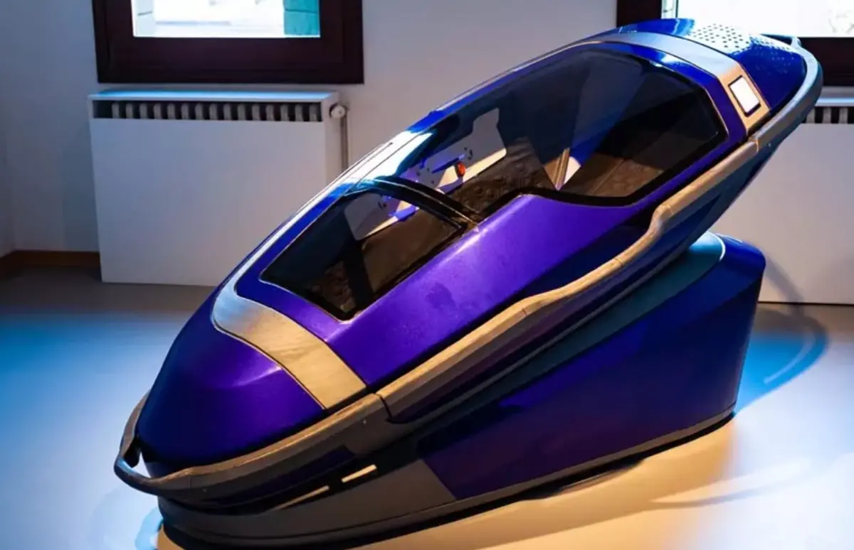 ▲2024年瑞士團體「最後的避難所」（The Last Resort）打造出「自助式安樂死」膠囊座艙Sarco，首次啟用可能就成為絕響。（圖／翻攝The Last Resort）