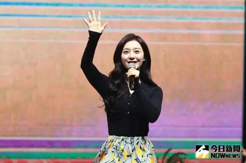 ▲金智媛2024新莊粉絲見面會。(圖/記者葉政勳攝) ▲金智媛2024新莊粉絲見面會。(圖/記者葉政勳攝)
