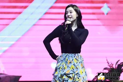 ▲金智媛2024新莊粉絲見面會。(圖/記者葉政勳攝) ▲金智媛2024新莊粉絲見面會。(圖/記者葉政勳攝)