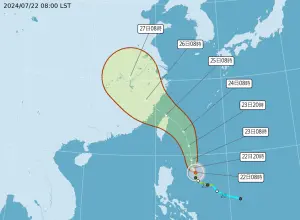 凱米颱風登陸機率升高！路徑像2西北颱　放假機率、風雨搖滾區曝
