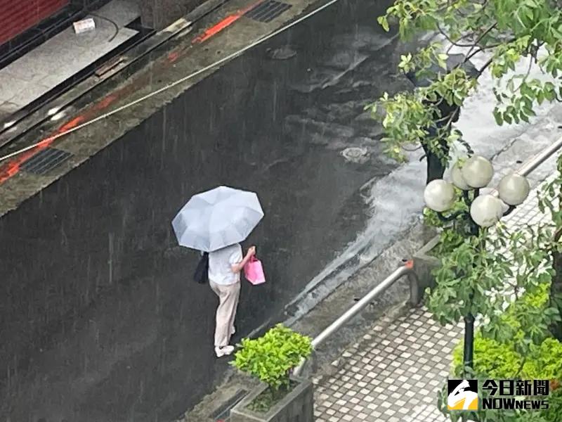 ▲颱風「凱米」來勢洶洶，估「基北北桃」4縣市將放颱風假。（示意圖／記者林則澄攝）