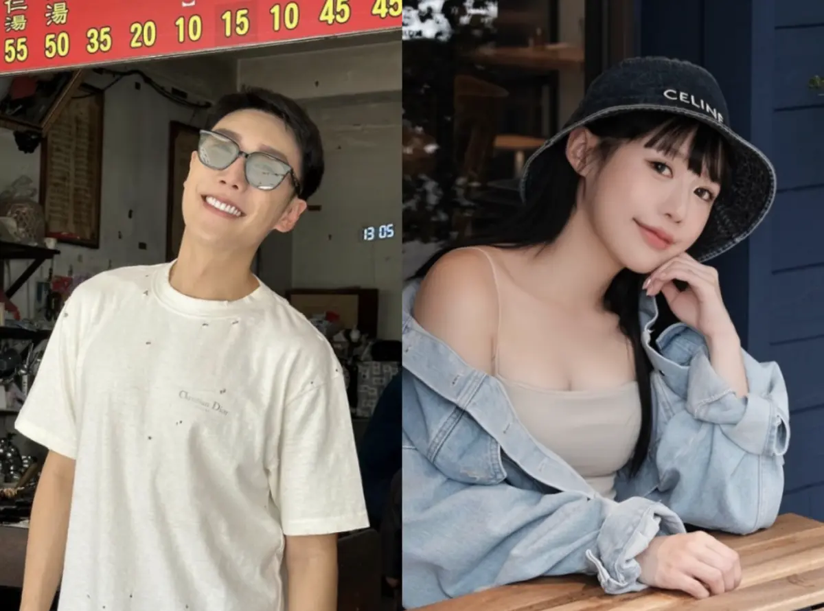 ▲小吳（左）、紀卜心（右）陷入「假奶風波」爭議，3度道歉滅不了火，還有網友質疑買水軍按愛心洗負評。（圖／翻攝自IG）