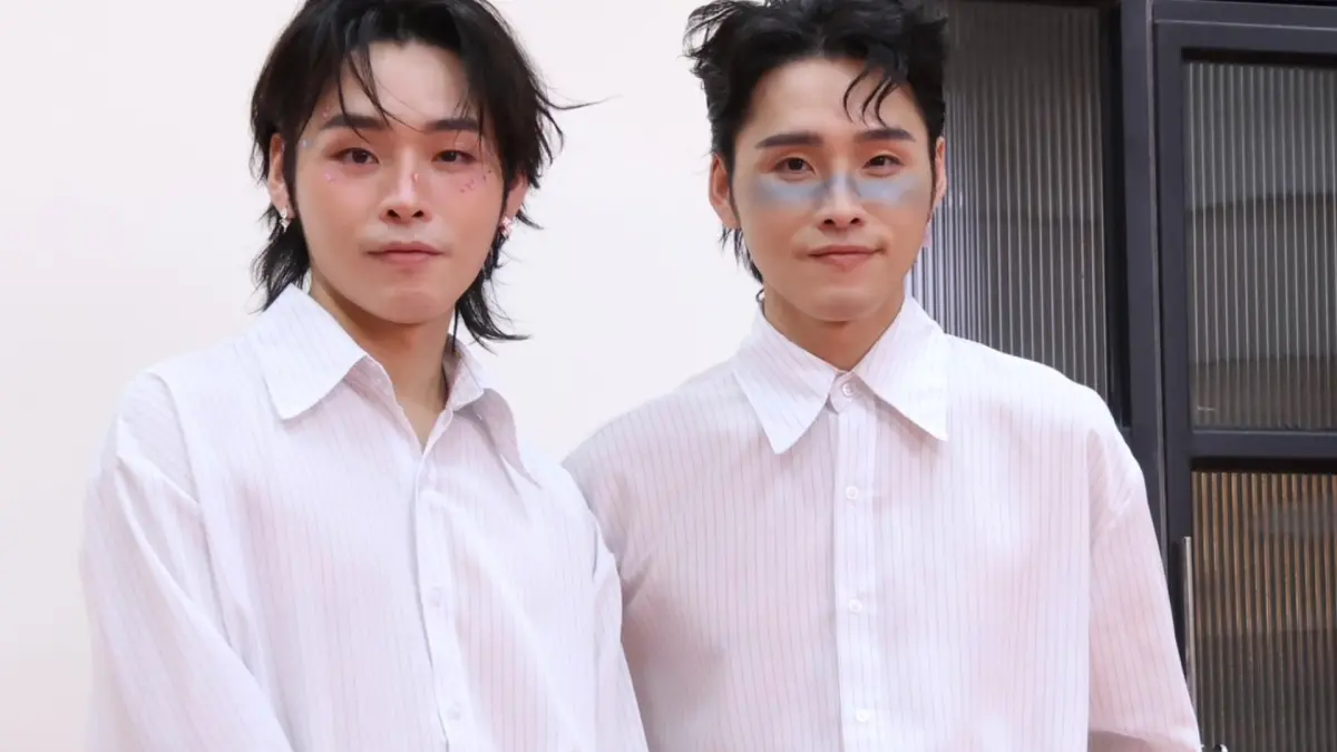 ▲展榮（右）昨晚突然意有所指表示：「真的好想公開某件事」，他坦言是和感情相關的事，覺得過去戀情都不見光，「不想造成他人麻煩。」（圖／記者朱永強攝影）