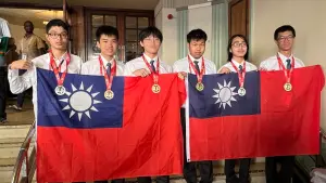 國際數學奧林匹亞競賽　建中、雄中學生組台灣代表隊獲2金2銀2銅
