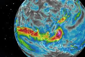 凱米挾「行星尺度」西南氣流！山區雨量預報飆1800毫米　歷史罕見
