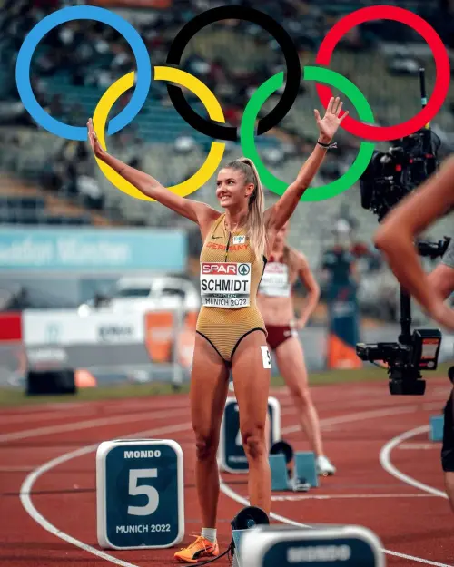 ▲2024巴黎奧運田徑項目,德國女子田徑選手Alica Schmidt被譽為最性感女運動員。(圖/Alica SchmidtIG) ▲2024巴黎奧運田徑項目,德國女子田徑選手Alica Schmidt被譽為最性感女運動員。(圖/Alica SchmidtIG)