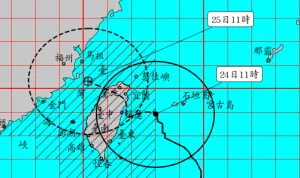 凱米颱風登陸前有「不規則運動」！2大威脅最可怕　雨量突破天際
