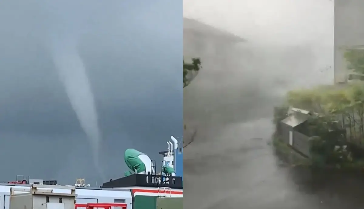 影／日本埼玉遭「龍捲風」襲擊！飆風瞬間畫面曝氣象廳發警告| 全球| NOWnews今日新聞