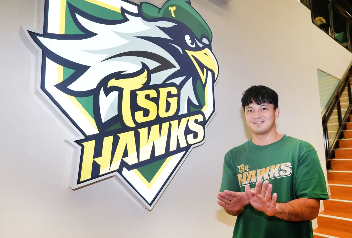 ▲郭阜林轉戰台鋼雄鷹，球迷紛紛想念他在獅隊過去開轟的畫面，他則感謝統一獅迷包容，期待轉戰台鋼後百轟出現。（圖／台鋼提供）