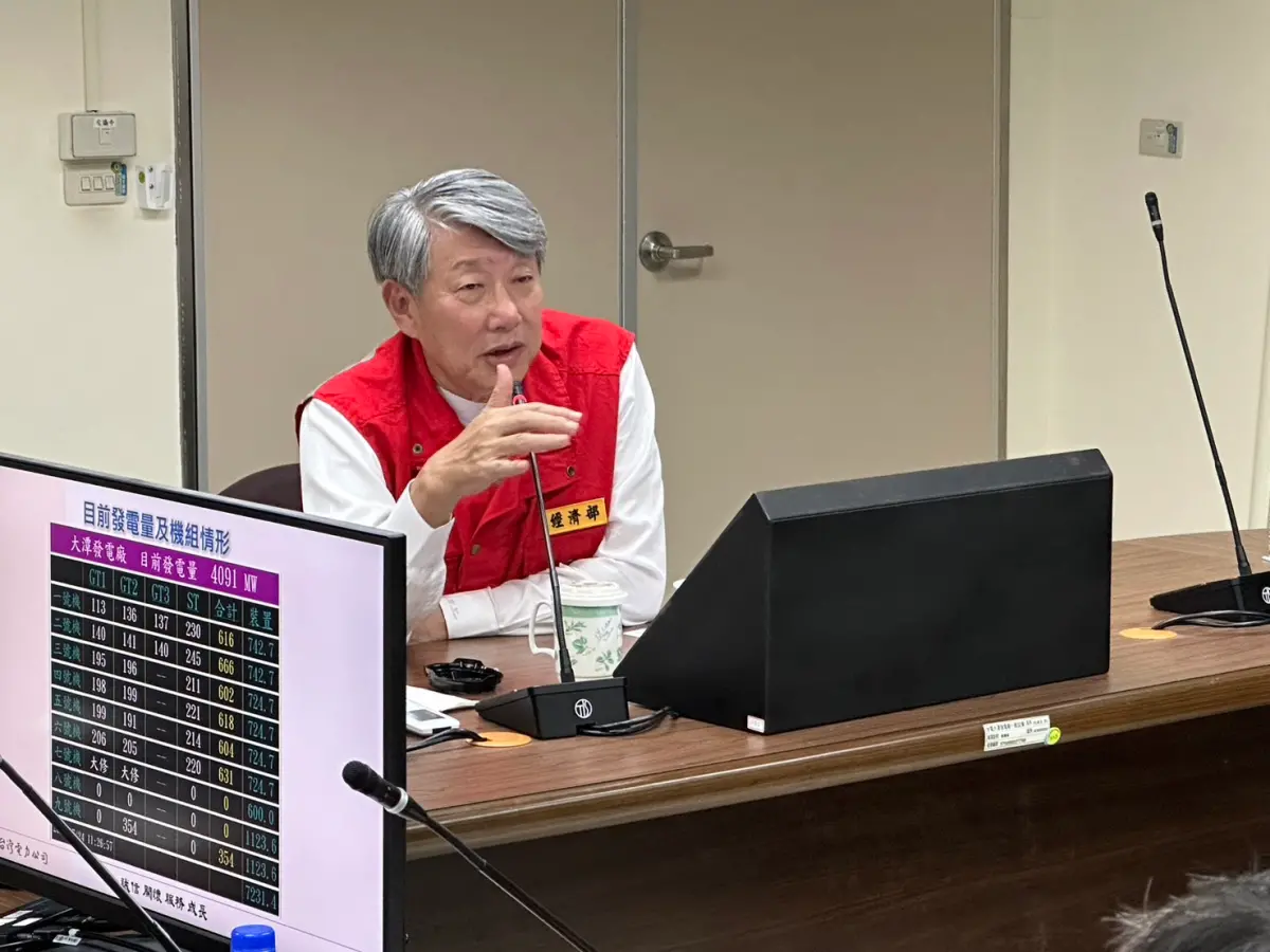 ▲經濟部所屬事業機構國營事業，113年新進職員甄試放榜。圖為經濟部長郭智輝。（圖／台電提供）