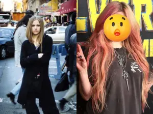 39歲艾薇兒穿「寬鬆T恤」現身腫一圈!粉絲見真面目驚:變大媽了
