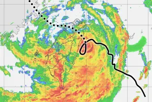 凱米颱風看到台灣嚇一跳？路徑「東部外海轉一圈」　凌晨登陸宜蘭
