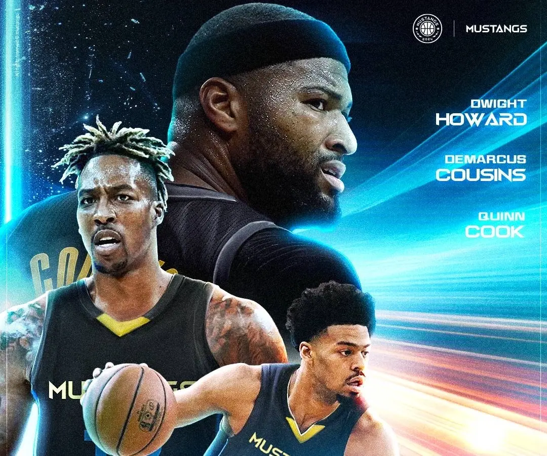 ▲受到凱米颱風侵襲全台影響，TAT亞洲巡迴賽台北站行程被打亂，「魔獸」霍華德（Dwight Howard）等人原定航班遭取消，延後來台，主辦單位今天宣佈KKTIX原場次順延，將26日賽程移至31日，賽程與時間不變。（圖／臺灣野馬隊提供）