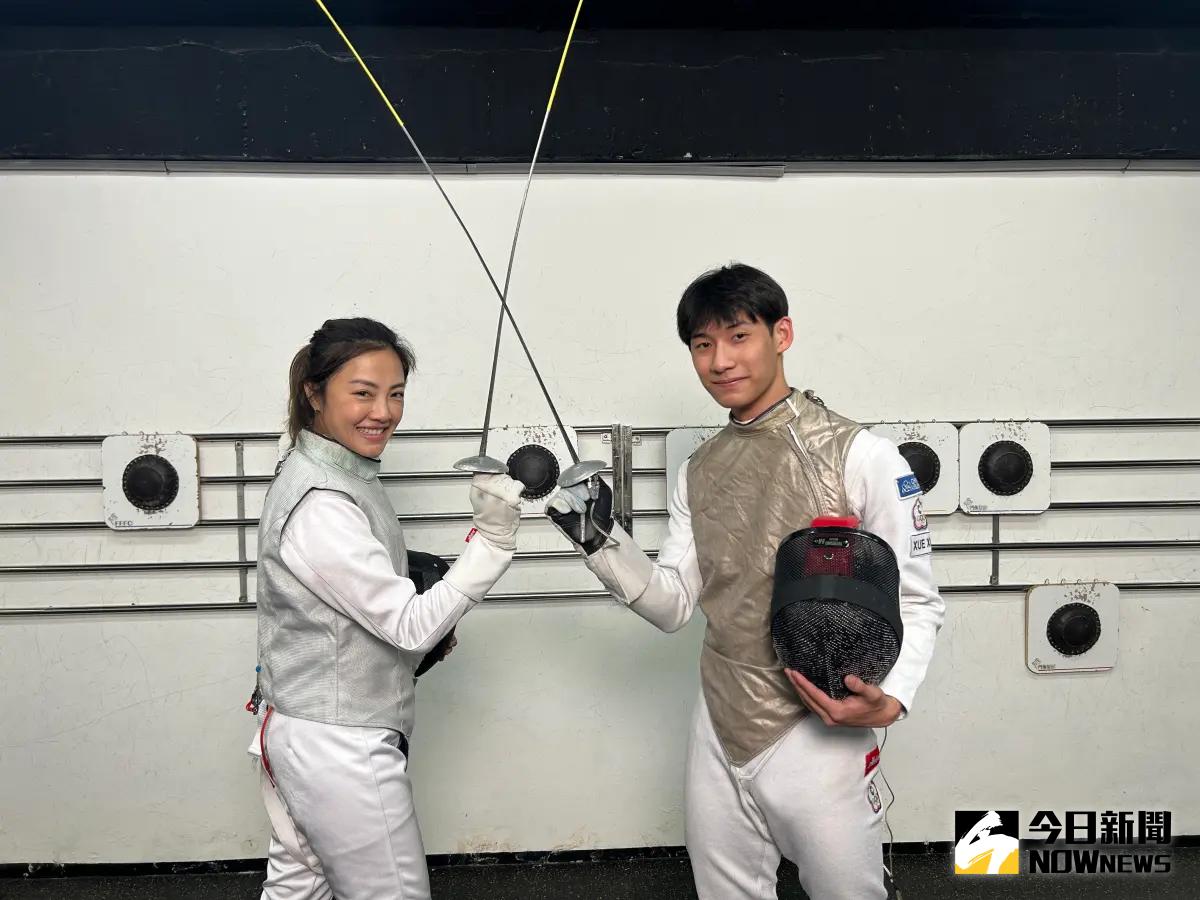 ▲擊劍國手陳弈通將代表台灣參加奧運