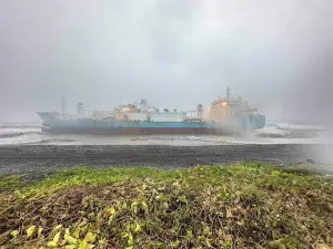 凱米颱風釀船難！坦尚尼亞籍貨輪高雄外海下沉　9名船員落海失蹤
