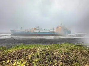 凱米颱風釀船難!坦尚尼亞籍貨輪高雄外海下沉 9名船員落海失蹤
