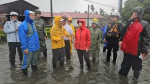 周春米視察暴雨災情　力爭28億排水計畫解決水患
