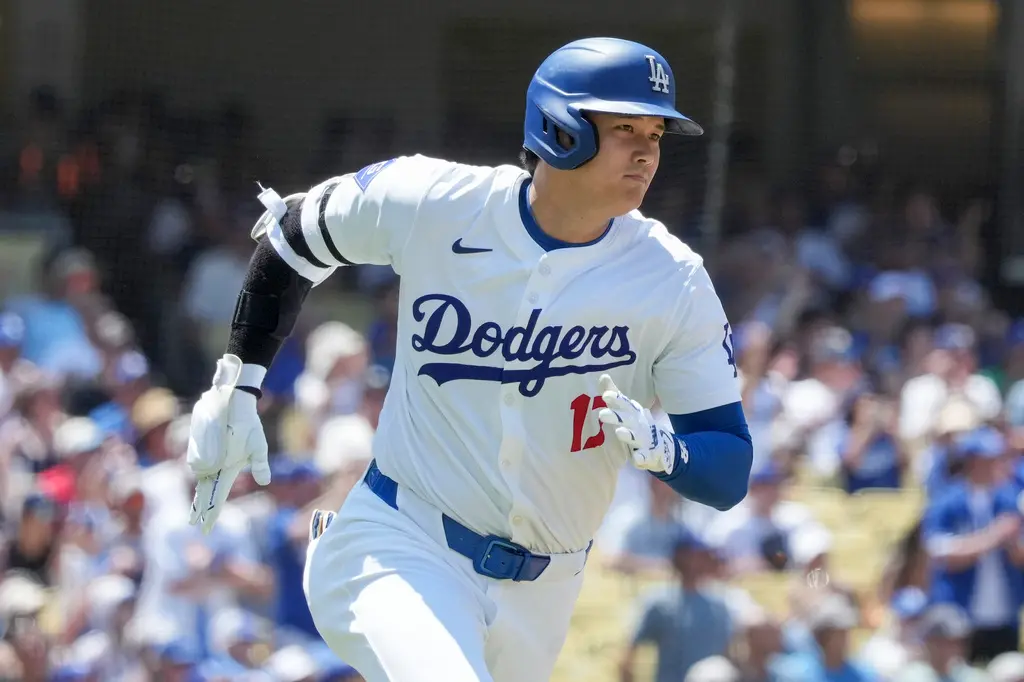 ▲大谷翔平今天轟出他轉戰道奇後第31發全壘打，生涯美美日合計250轟達成。（圖／美聯社／達志影像）