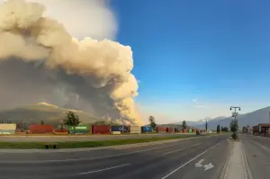 加拿大著名旅遊勝地　傑士伯國家公園遭野火侵襲
