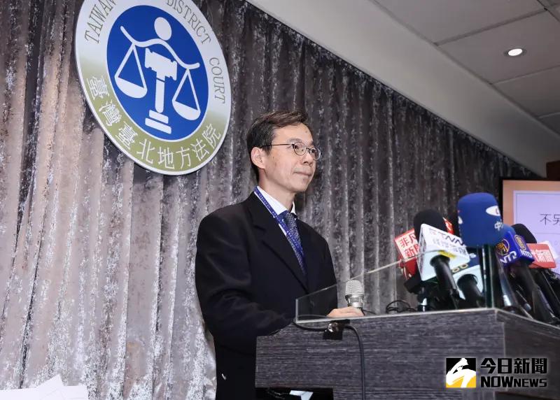 ▲台北地院今一審宣判，判高虹安有期徒刑7年4月，並指出重判理由。（圖／NOWnews記者嚴俊強攝2024.07.26）