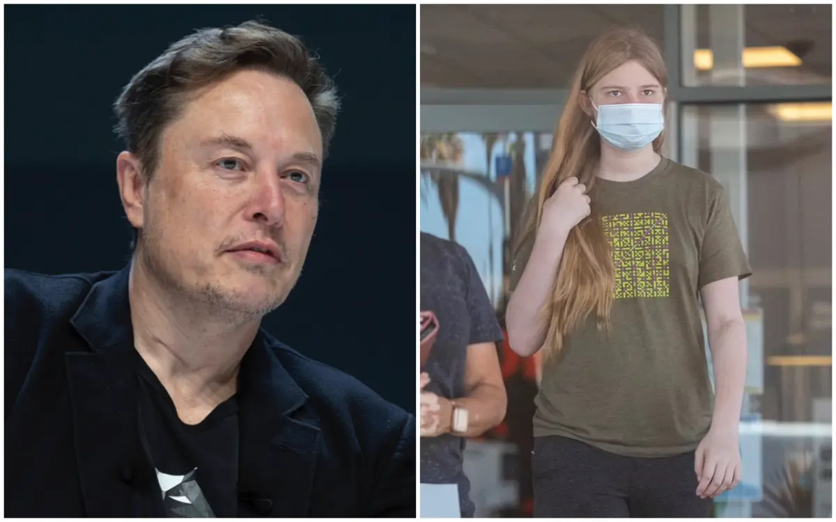 ▲美國富豪馬斯克（Elon Musk）擁有一位跨性別女兒薇薇安（Vivian Jenna Wilson），薇薇安最新接受《NBC》獨家訪問時，批評馬斯克是一位經常缺席的父親，且「冷漠又自戀」，從小就因為自己女性化的特質而對她很殘忍。（合成圖／美聯社／IG）