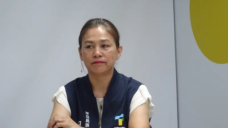 ▲北市原住民族事務委員會主委巴干．巴萬（Bakan Pawan）。（圖／記者呂炯昌攝）
