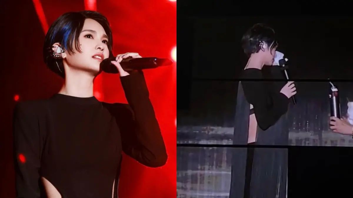 ▲楊丞琳近期在中國巡演唱到一半失聲痛哭，坦承壓力大到崩潰：「這社會充滿著很多不友善。」（圖／楊丞琳IG、微博）