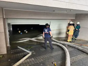 高市府全面動員　今午前完成搶救民宅地下室積淹水
