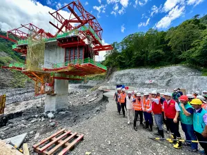 明霸克露橋災損　陳其邁：全力修復讓居民可正常通勤
