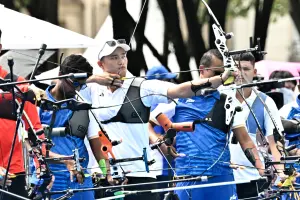 奧運現場／上屆銀牌射箭男團旗開得勝！6：0輾壓英國晉級八強
