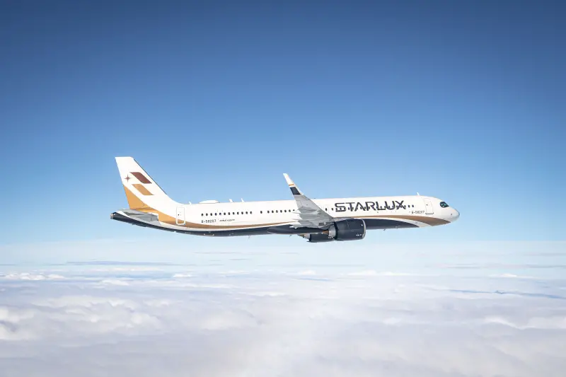▲執飛航機為A321neo,屆時星宇航空於台中國際機場將提供澳門、高松、峴港及富國島等四個航點的飛航服務。(圖/星宇航空提供)