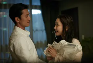 冥婚題材電影《屍憶》,由金馬影帝吳慷仁(左)、影后謝欣穎(右)主演。(圖/國家影視聽中心提供) ▲冥婚題材電影《屍憶》,由金馬影帝吳慷仁(左)、影后謝欣穎(右)主演。(圖/國家影視聽中心提供)