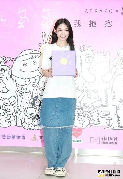 李千娜出席公益活動。(圖/記者吳翊緁攝) ▲李千娜出席公益活動。(圖/記者吳翊緁攝)