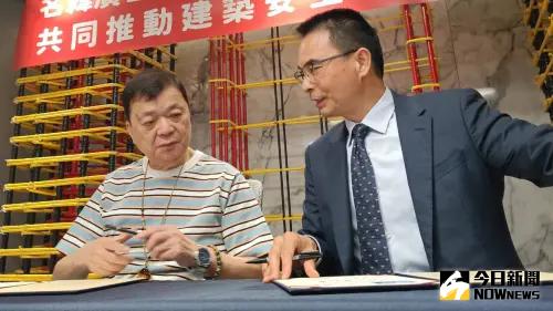 ▲戴雲發(右),唐錦祥(左)。（圖／記者陳韋帆攝）