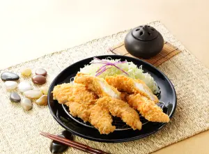 ▲買「福勝亭」厚切活力豬排定食，送鮮嫩炸雞柳定食。（圖／三商餐飲提供）