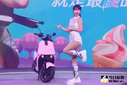 李多慧出席機車代言活動。(圖/記者朱永強攝) ▲李多慧出席機車代言活動。(圖/記者朱永強攝)