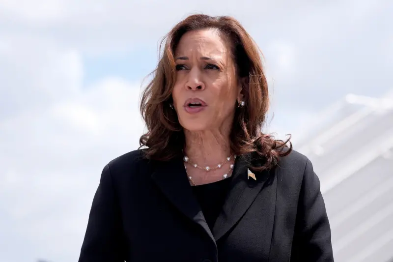 ▲美國民主黨總統候選人賀錦麗（Kamala Harris）29日接受《CNN》專訪，這是賀錦麗獲得民主黨提名參選後，首度深度媒體專訪。資料照。（圖／美聯社／達志影像）