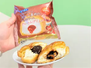 ▲7-11則是推出2款甜點新品「北海道生乳捲」與「紅烏龍達克瓦茲」。（圖／7-11提供）