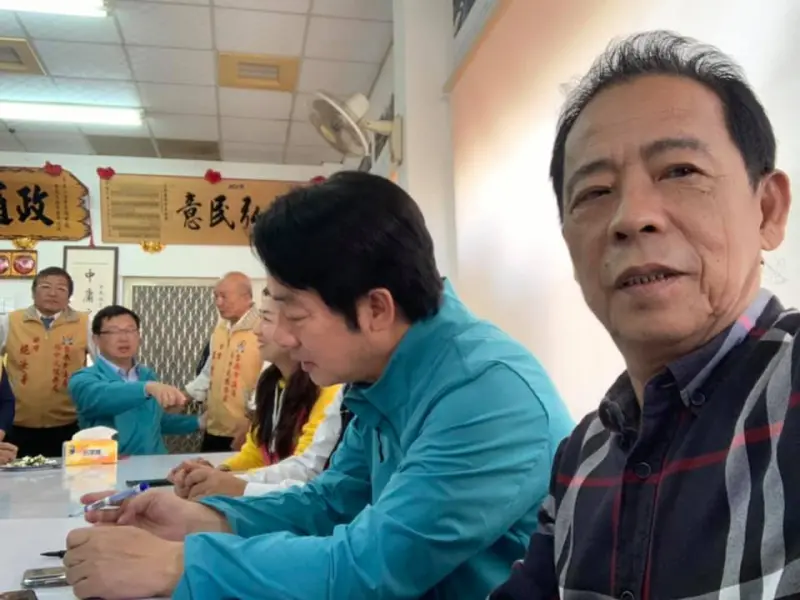 ▲康銀壽力挺賴清德30多年,獲聘國策顧問。(圖/翻攝康銀壽臉書)