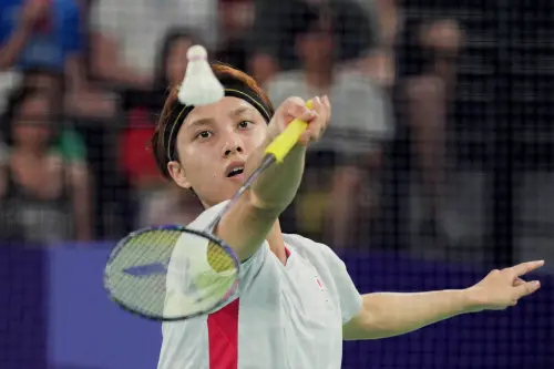 ▲日本名將奈良岡功大以強韌的防守和四角拉吊戰術著稱，但生涯面對周天成敗多勝少。（圖／美聯社／達志影像）