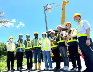 力求穩定供電！台電完成屏東縣滿州鄉200縣道桿線地下化工程
