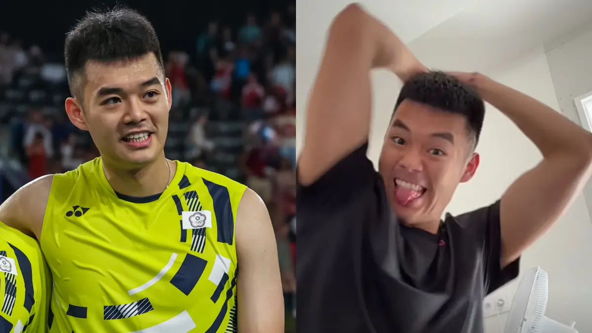 ▲「麟洋配」李洋、王齊麟打進奧運金牌戰，陳詩媛公開男友王齊麟（如圖）崩壞影片。（圖／王齊麟臉書、陳詩媛IG）