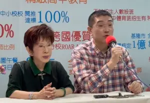 赴基隆力挺謝國樑！洪秀柱開嗆綠營「不要臉」：什麼事都做得出來
