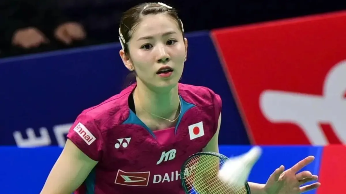 ▲日本羽球女神志田千陽的高顏值備受關注，不少網友都好奇，「真的很想問她運動流汗都不掉妝是用什麼品牌？」竟有粉絲直接神出口紅品牌。（圖／志田千陽IG）