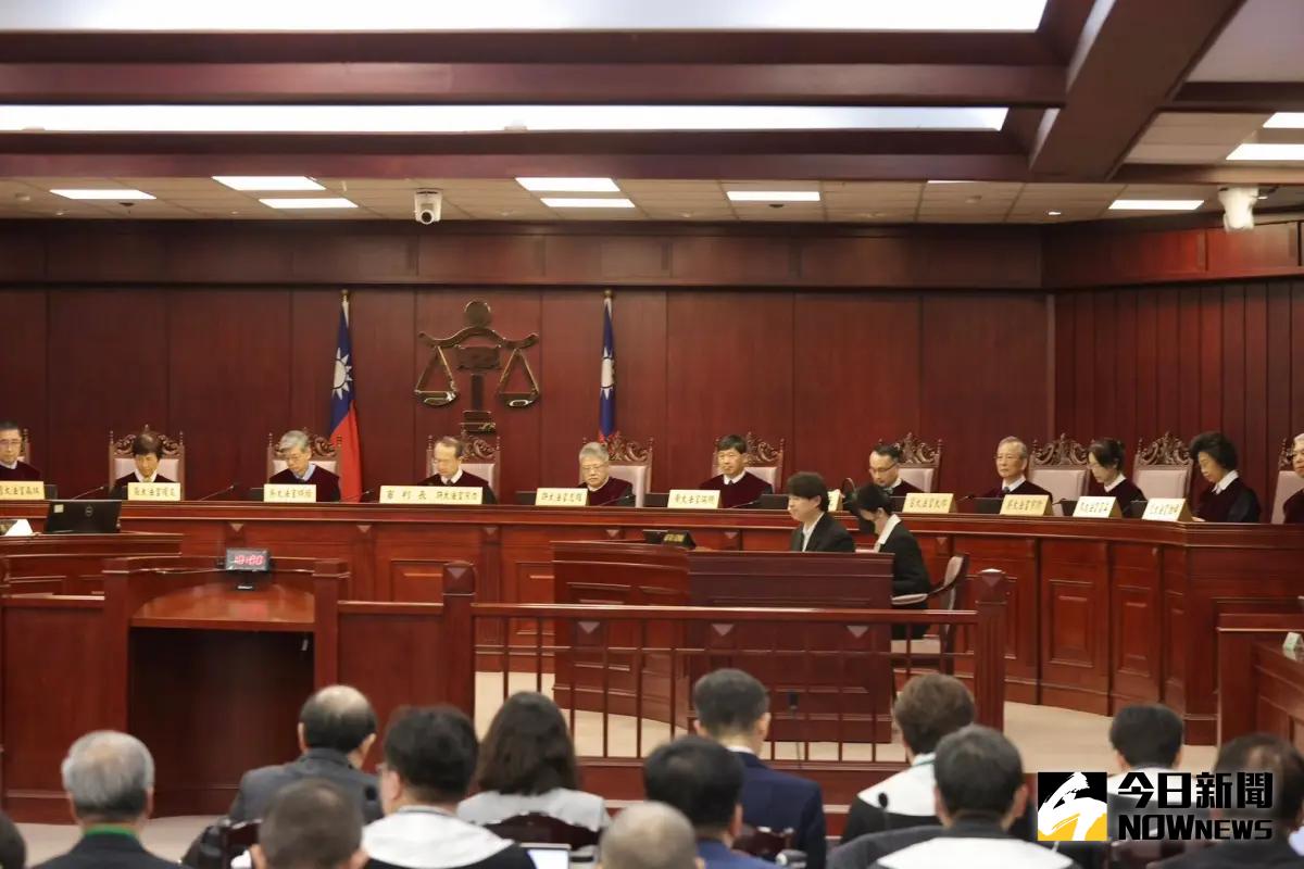 ▲國會改革法憲法法庭言詞辨論庭6日開庭。（圖／NOWnews攝影中心）