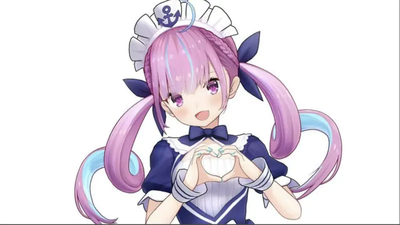 ▲hololive二期生生湊阿庫婭(湊あくあ)6日晚間宣布,即將在8月28日畢業。(圖/翻攝自ファミ通.com)